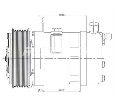 Компрессор RC-U08072Ш MOTORCOOL