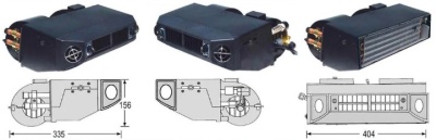 10-1819 Испаритель кондиционера BEU 404-100