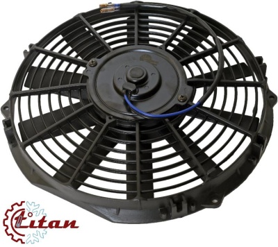 08-2784 Вентилятор 12" Титан 24V Pusher 80W аналог SPAL 280mm 11"