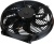 08-0522 Вентилятор 14" Титан 12V Puller 125W "S"