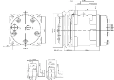 Компрессор RC-U0802 MOTORCOOL