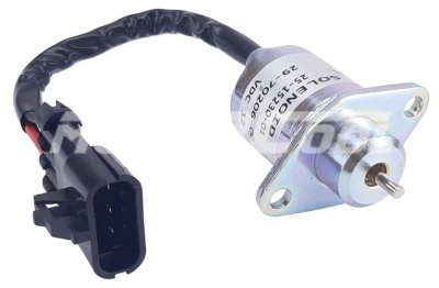 Соленоид отсечки топлива 12V, аналог 25-15230-01, 29-70206-00 для Carrier Supra / Maxima