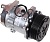 01-1596 Автомобильный компрессор кондиционера Титан 7H15 PV8 24V 2x1 Direct Mount горизонтальные выходы