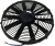 08-2041 Вентилятор 15" Титан 12V Puller 80W аналог SPAL 350mm 14"