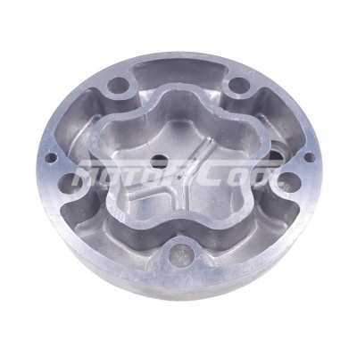 RC-U0813 Крышка компрессора на Sanden 5Н, выходы - горизонтальные, O-Ring, 3/4"-16UNF, 7/8"-14UNF