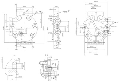 01-0612 Крышка компрессора вертикальная Титан 7H с фланцевым соединением с клапаном сброса давления GT NCC