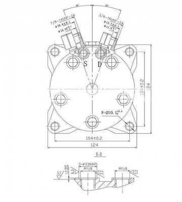 Компрессор RC-U08072Ш MOTORCOOL
