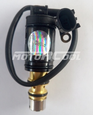RC-U08237 Клапан электромагнитный компрессора Product length: 9.2-9.3cm, Denso 6SEU12 6SEU14C 6SEU16C 7SEU17 7SEU16C 7SEU17C 7SBU17C 5SE12C