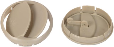 24-0303 Дефлектор бежевый D72x17