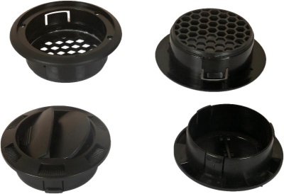 24-0763 Дефлектор черный D100х42