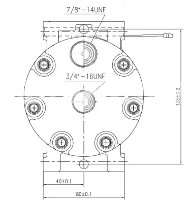 Компрессор RC-U08125К MOTORCOOL