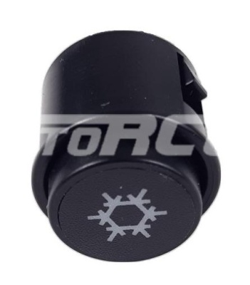 RC-U0921 Кнопка вкл./выкл. кондиционера с подсветкой 12V. Отв. под установку: Ø 20,5 мм. Глубина посадки min 25 мм