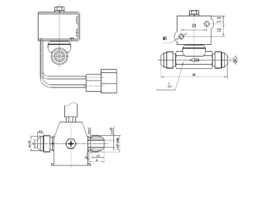 21-0821 Клапан соленоидный кондиционера Титан 5/8 x 5/8 FLARE Nс 12V