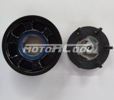 RC-U08440 Комплект: Шкив, Демпфер: Benz W163/W203/T202/C208, NipponDenso, 7SEU17C, 6-PK, D 106/100, h=H=29, d 35
