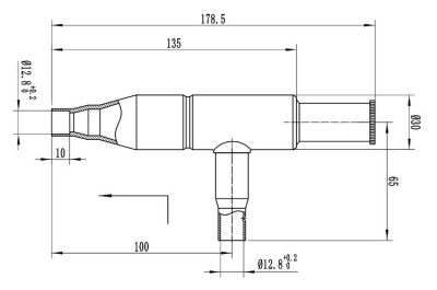 21-1690 Регулятор давления Титан KVL 12 аналог Danfoss 034L0043 1/2 пайка