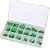 13-1533 Набор колец 260шт Зеленый
