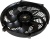 08-0522 Вентилятор 14" Титан 12V Puller 125W "S"