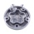 RC-U08189 Крышка компрессора на Sanden 5Н, выходы - вертикальные, O-Ring, 1"-14UNS, 1"-14UNS, с заправочными портами