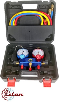 23-1252 Манометрическая станция R134a R404a R410a R22