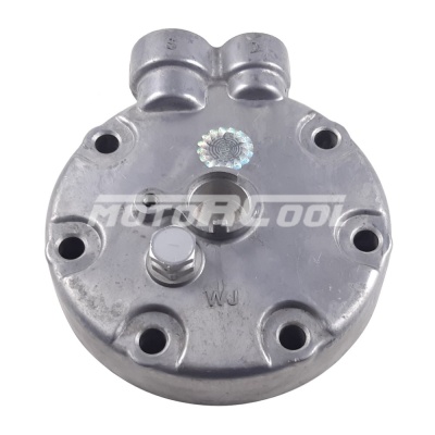 RC-U08586 Крышка компрессора на Sanden 7Н, 3/4"-18UNS, 7/8"-18UNS, аварийный клапан. Аналог на Ford Sterling