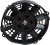 08-1376 Вентилятор 8" Титан 24V Pusher 80W аналог SPAL 190mm 7.5"