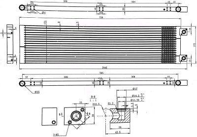 20-0184 Конденсатор кондиционера Zanotti Z25/Z30/Z35 аналог 3CND579