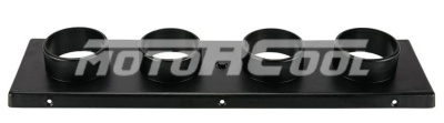 Дефлектор к испарителю BEU-404-000 [4- больших отверстий ф63] 103х400х38