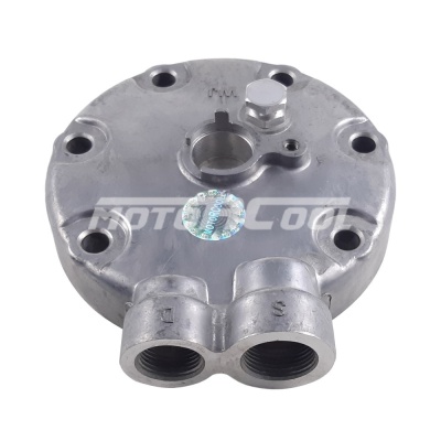 RC-U08586 Крышка компрессора на Sanden 7Н, 3/4"-18UNS, 7/8"-18UNS, аварийный клапан. Аналог на Ford Sterling