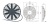 08-1290 Вентилятор 12" Титан 12V Puller 120W аналог SPAL 280mm 11"
