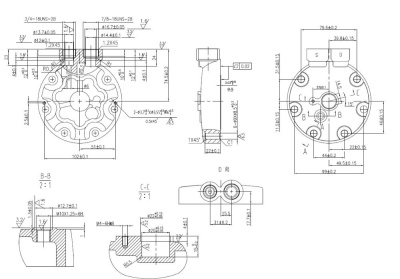 01-0610 Крышка компрессора вертикальная Титан 7H вн 3/4 16 UNF 7/8 14 UNF с клапаном сброса давления WJ NSS